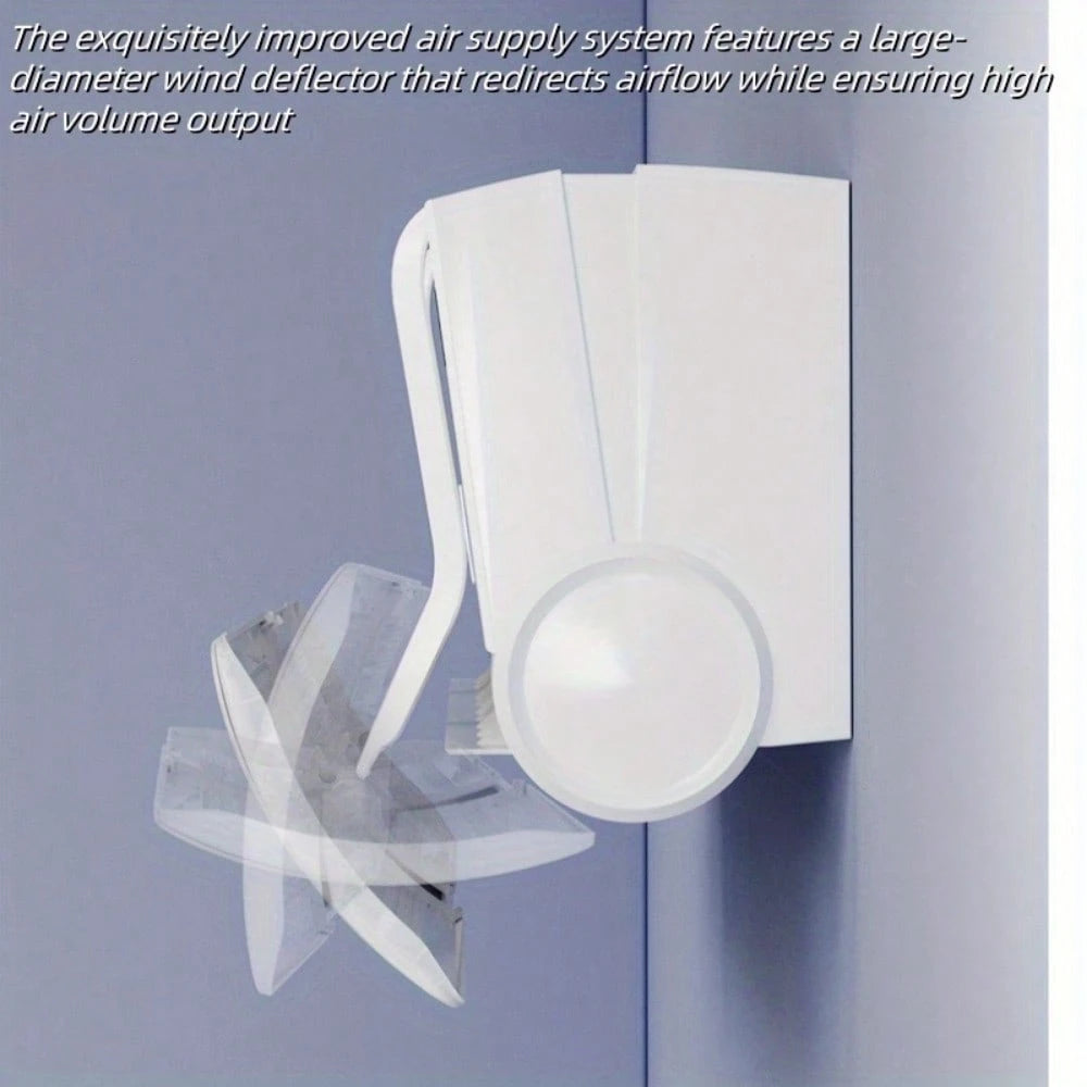 Universal A/C wind deflector