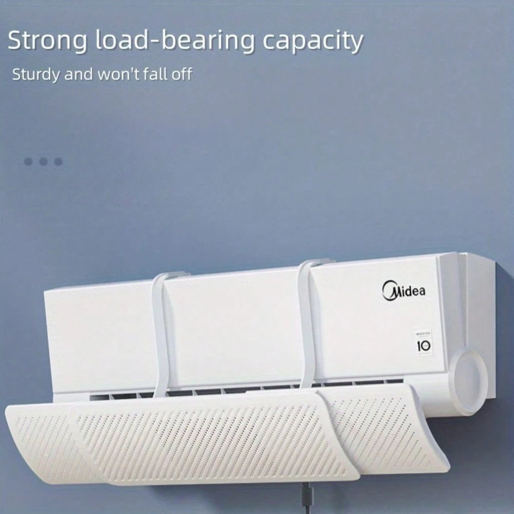 Universal A/C wind deflector