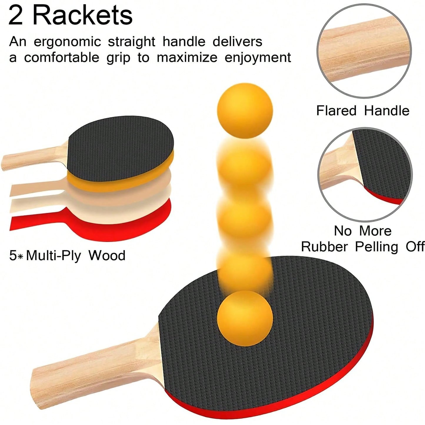 Portable Table Tennis Set