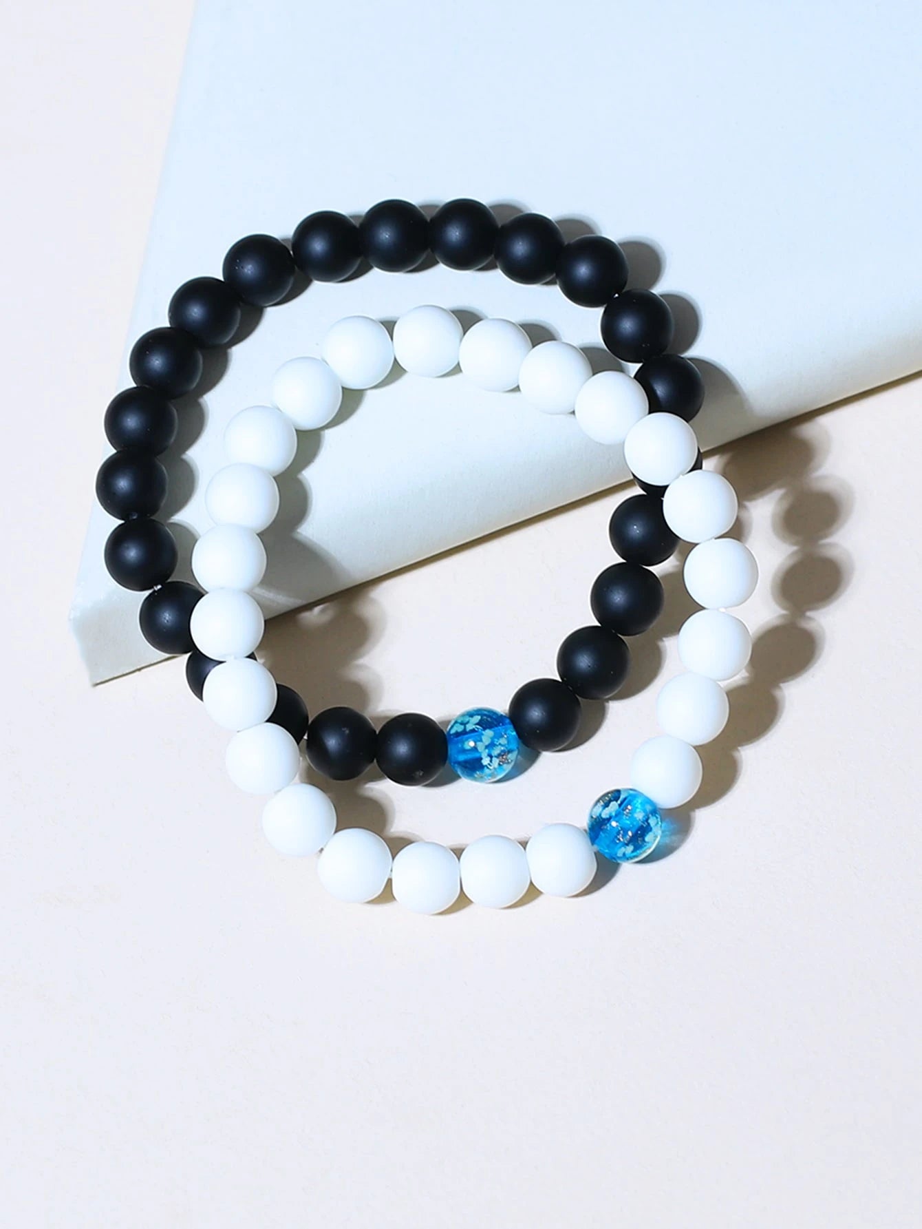 Couple Glow In The Dark Bracelet Stone
