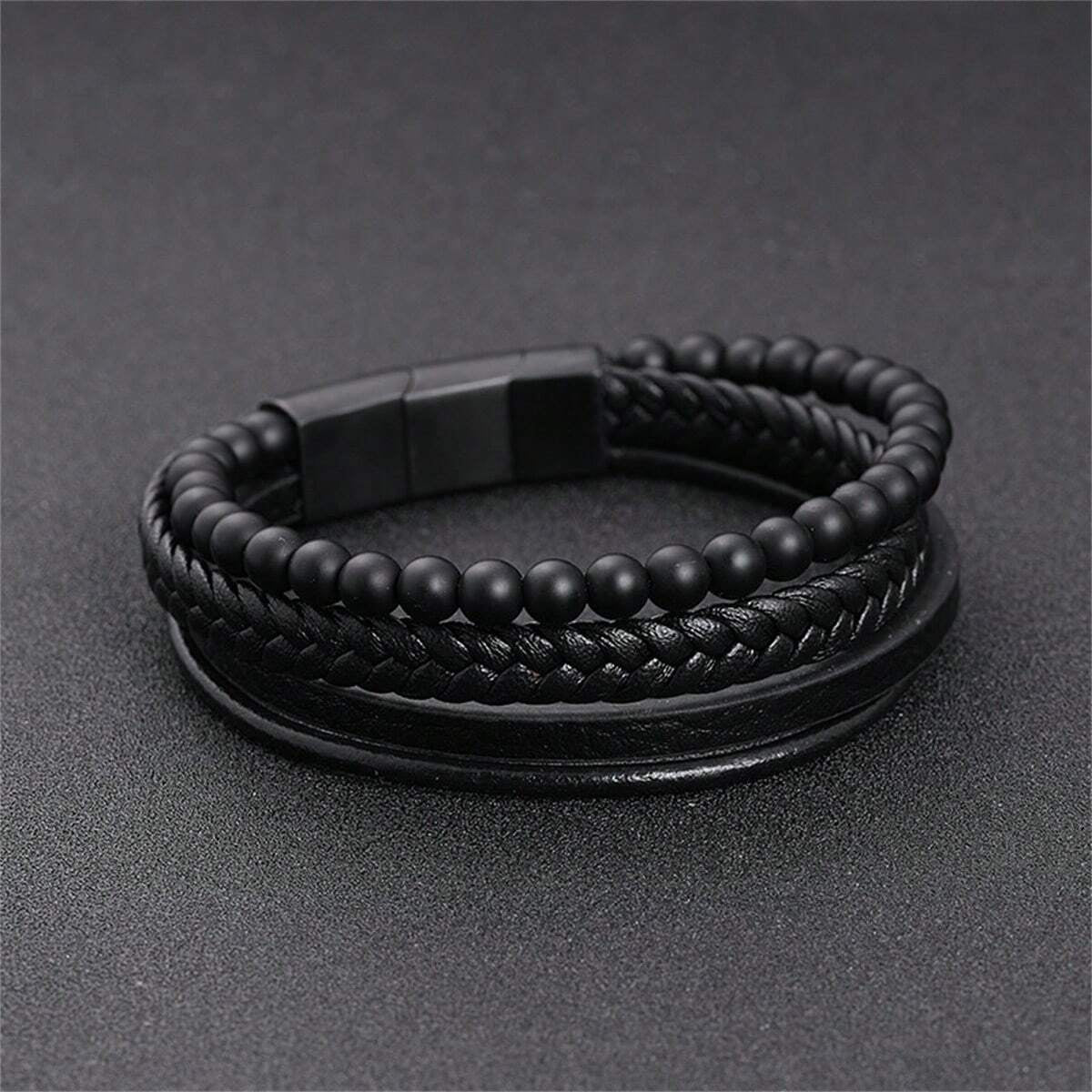 Natural Volcanic Stone Bracelet