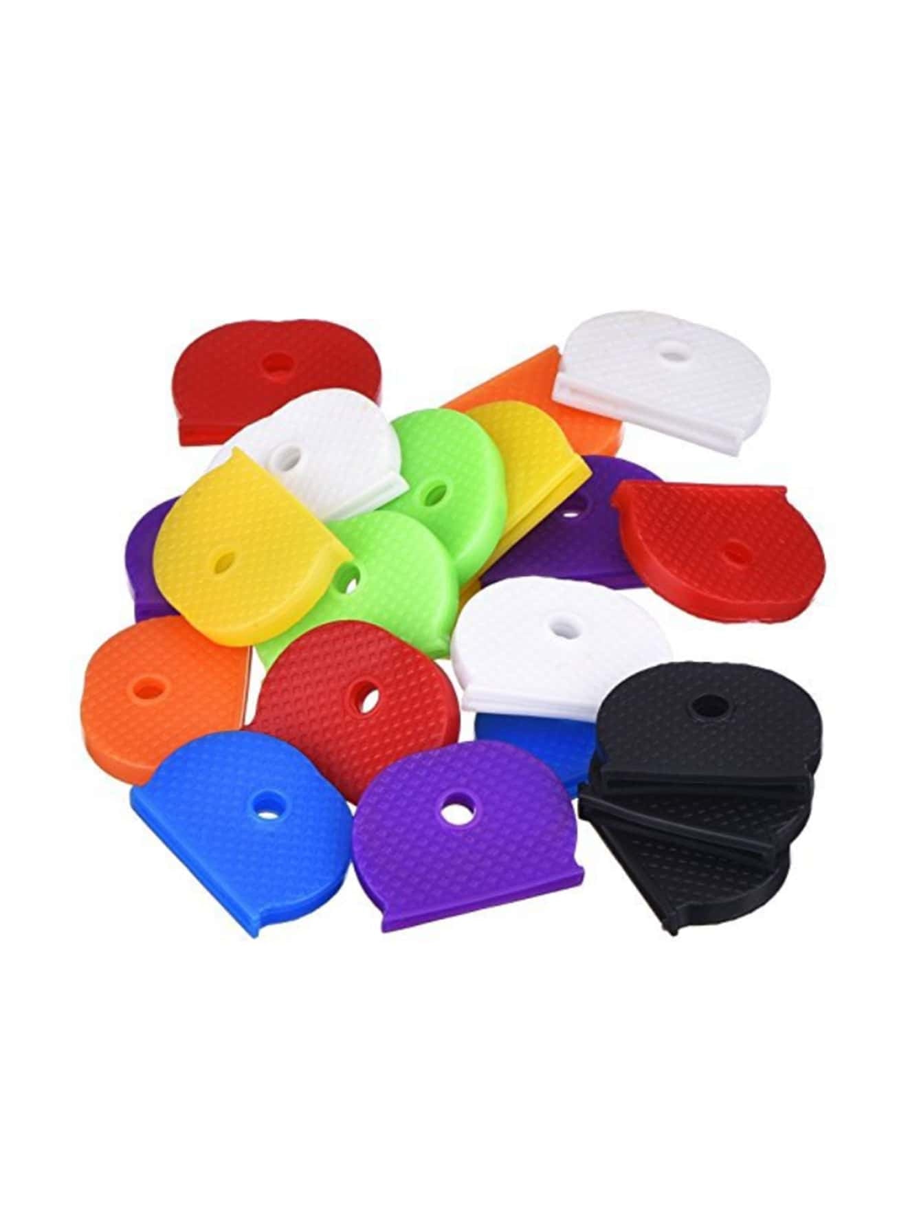 8 pcs Colorful Silicone Key Covers