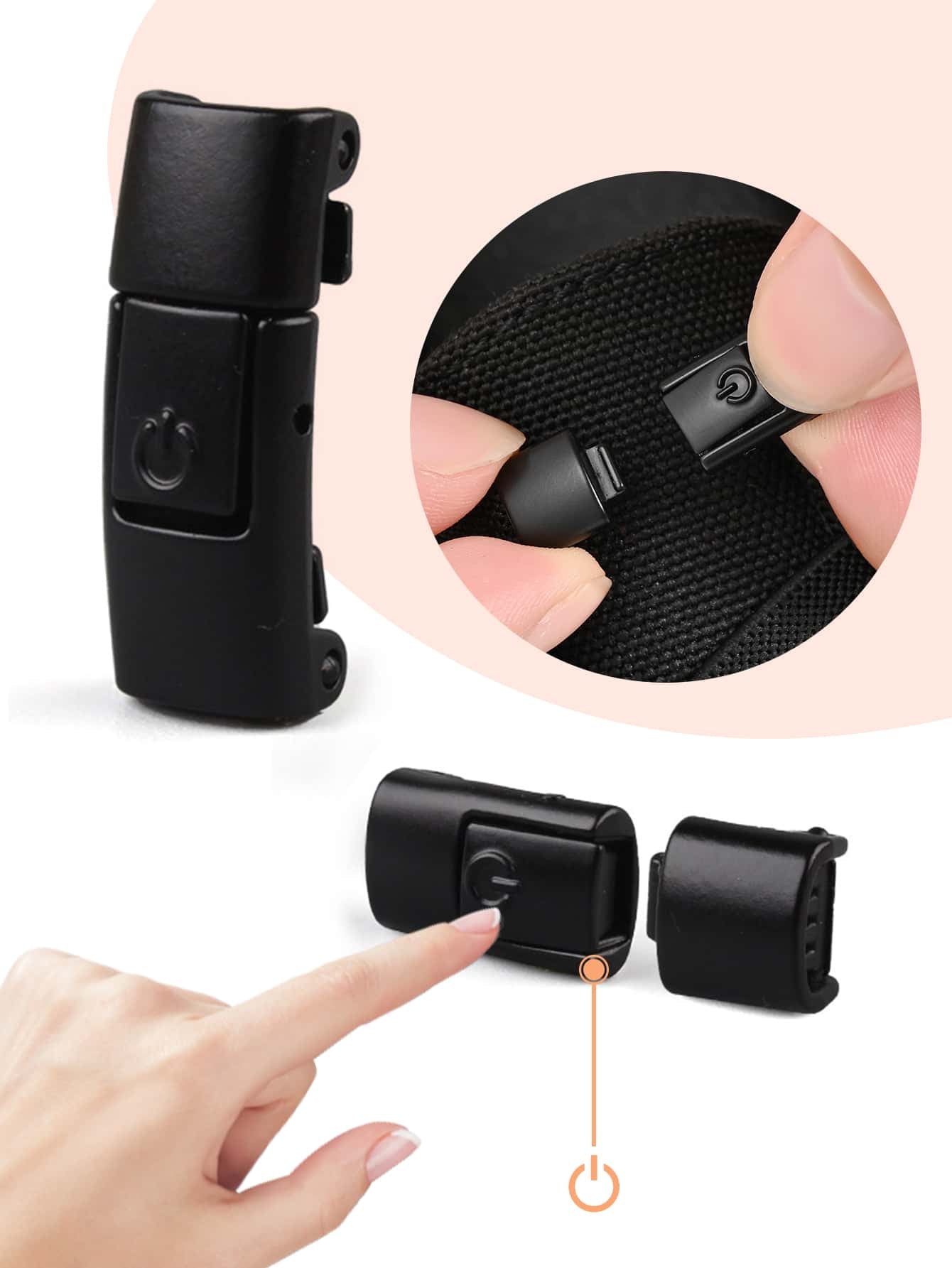 Elastic No-Tie Shoelaces With Lock Buckle