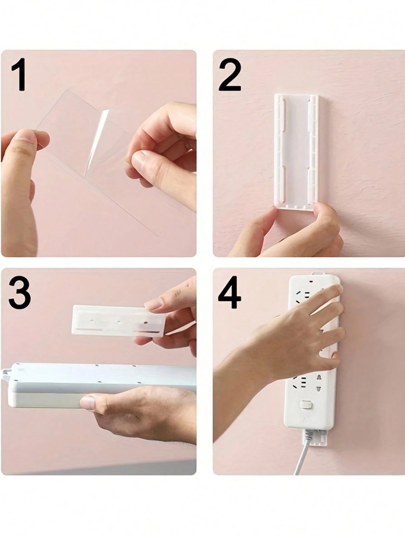 Power Outlet Wall Holder ( 4pcs)