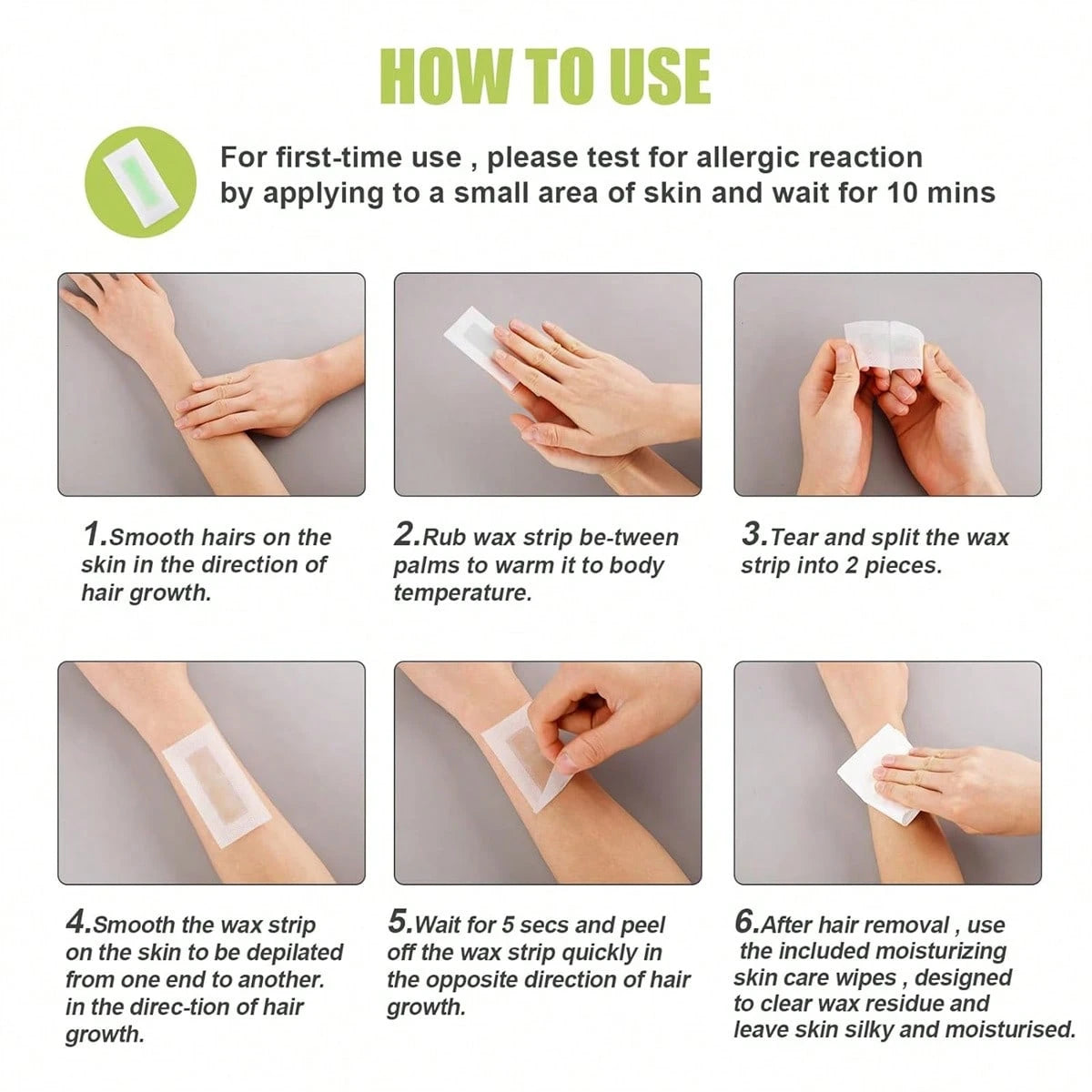 Wax Strips