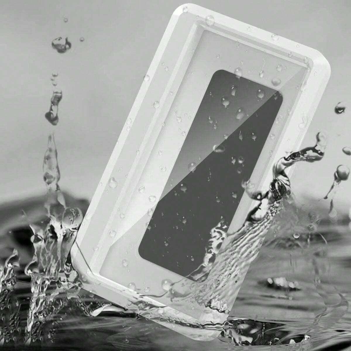Waterproof And Anti-Fog Bathroom or Kitchen Mobile Phone Holder