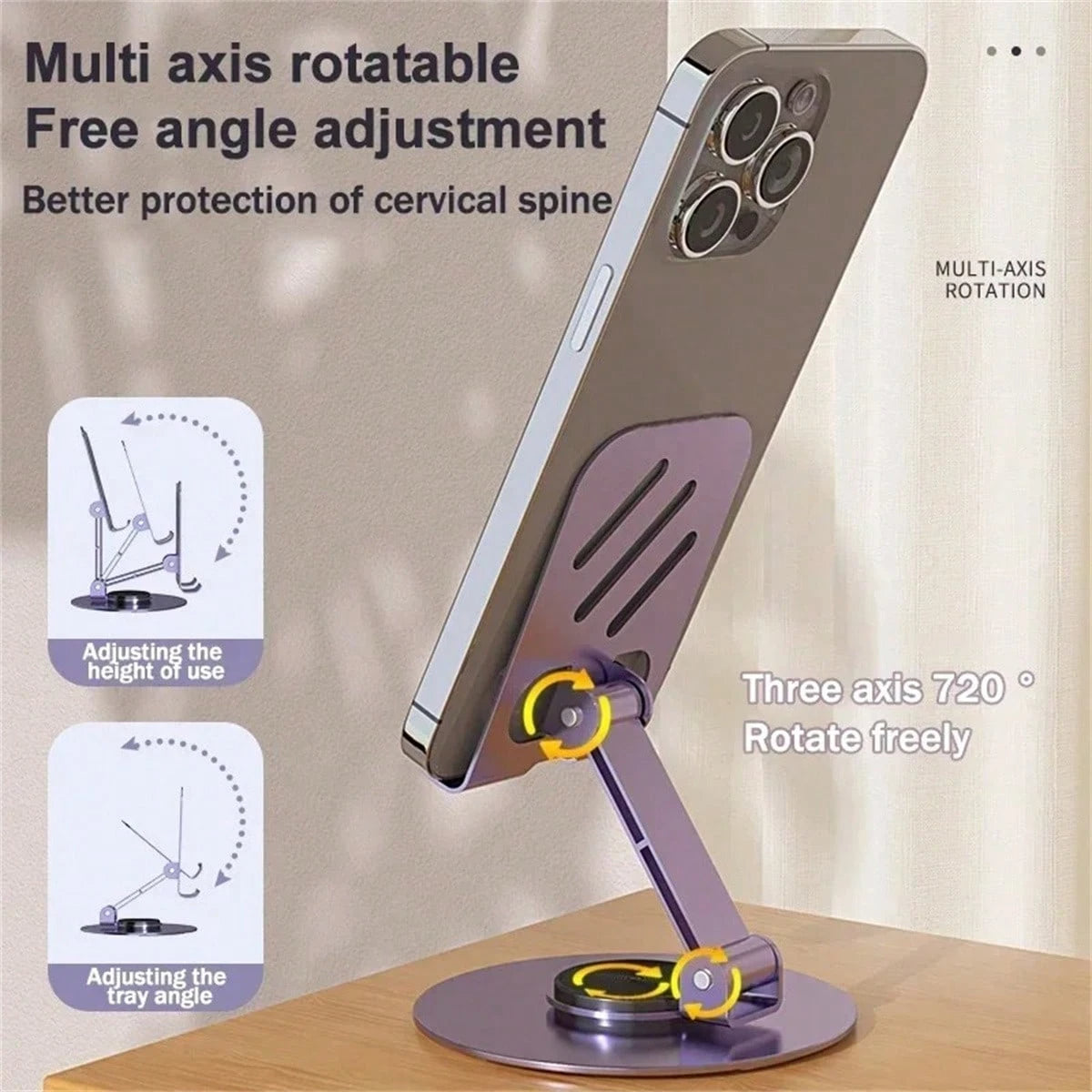 360 Rotation Mobile Phone Holder