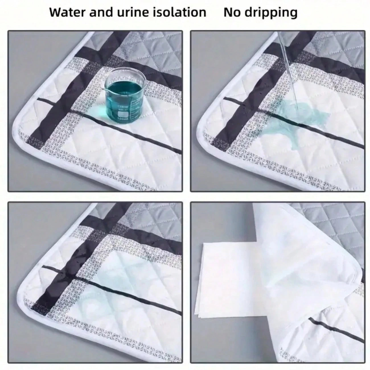 Anti slip Leak Proof Bed Mat For Adults or Babes.