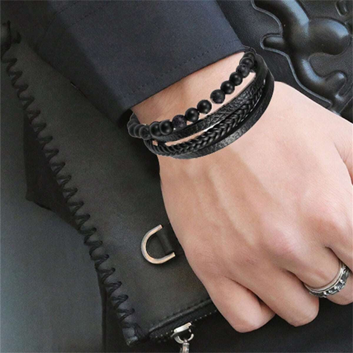 Natural Volcanic Stone Bracelet