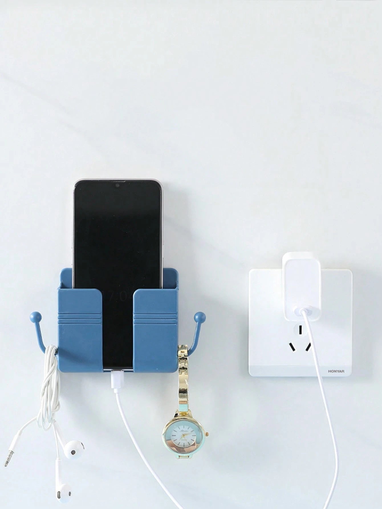 Phone Charging Stand Wall Mounted