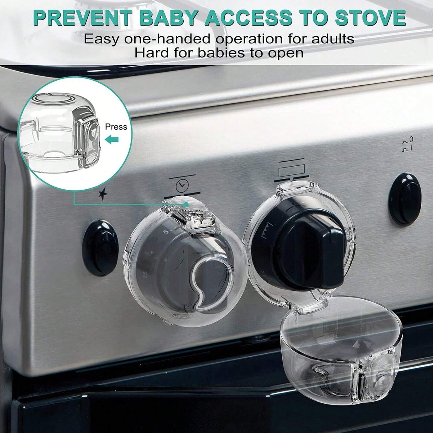 3M Stove Knob Covers 5pcs