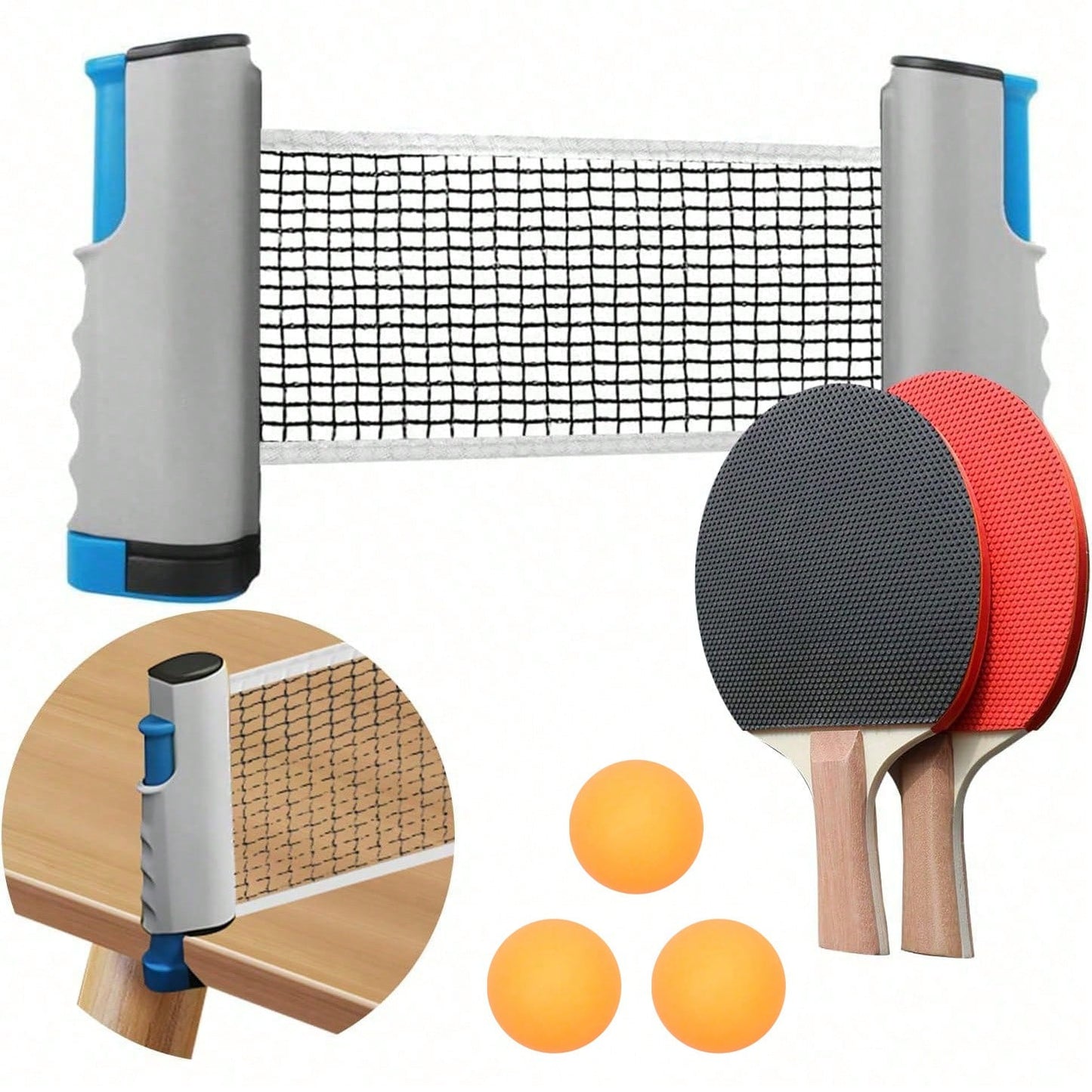 Portable Table Tennis Set