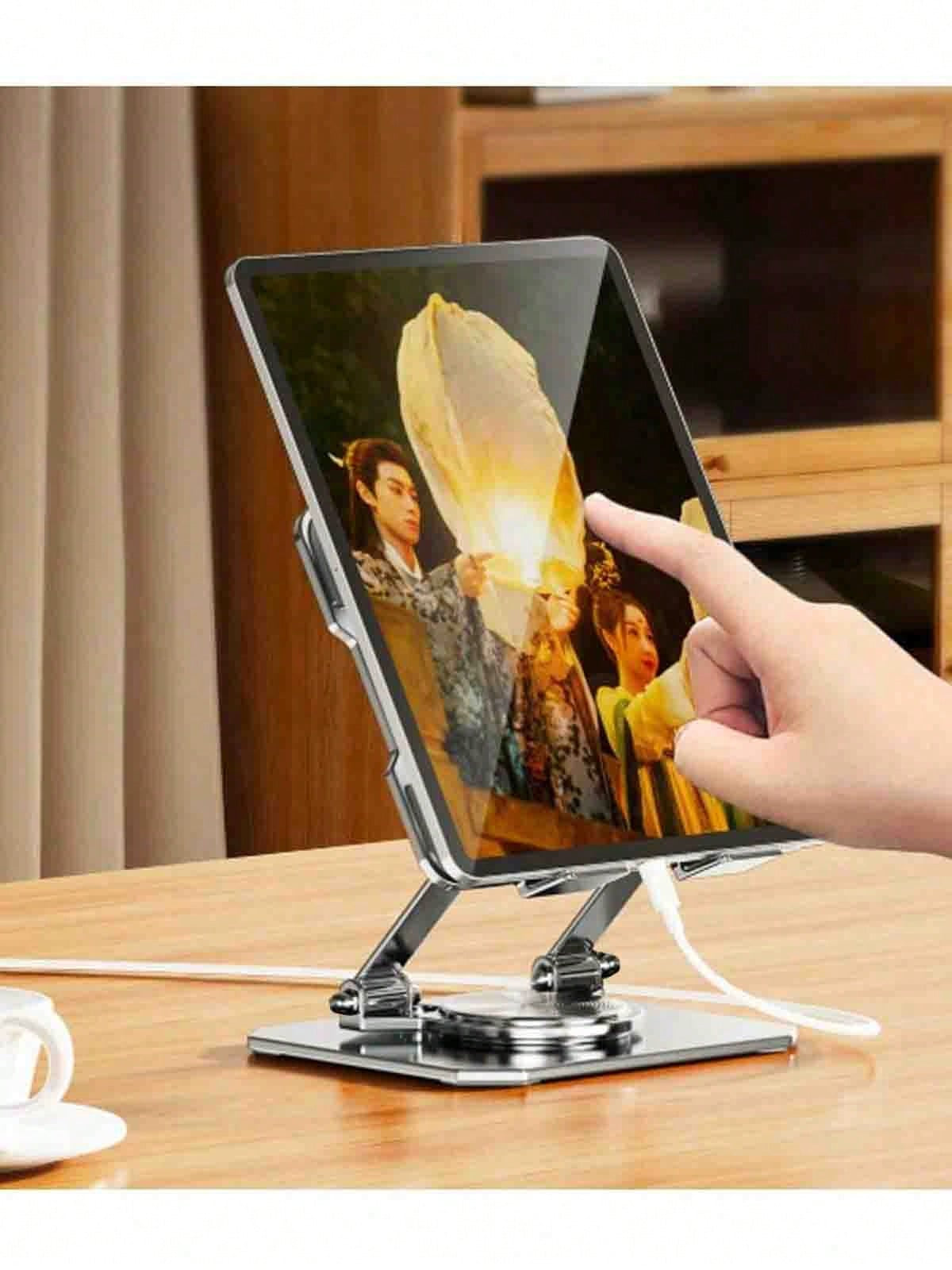 Metal Rotating Flat Plate Stand for phones