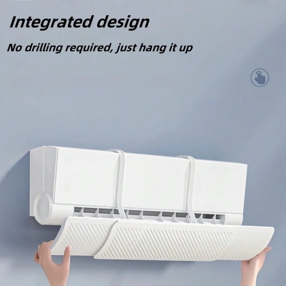 Universal A/C wind deflector