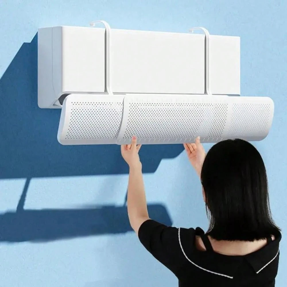 Universal A/C wind deflector