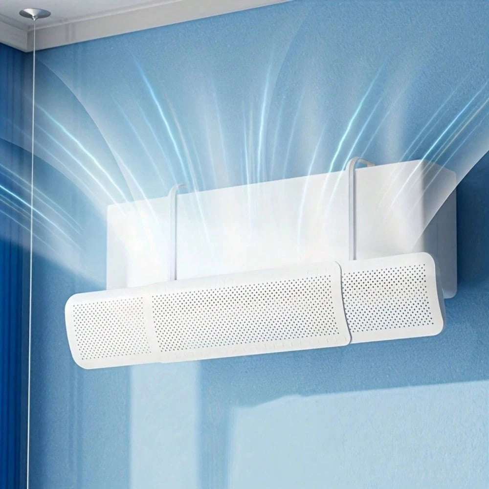 Universal A/C wind deflector