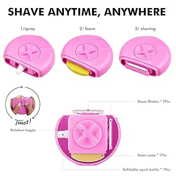 3 in 1 Portable Razor