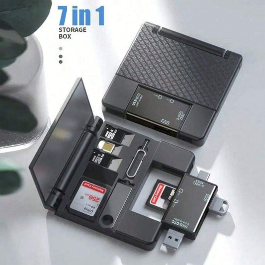 Multifunctional OTG Card Reader 7 In 1 Micro SD
