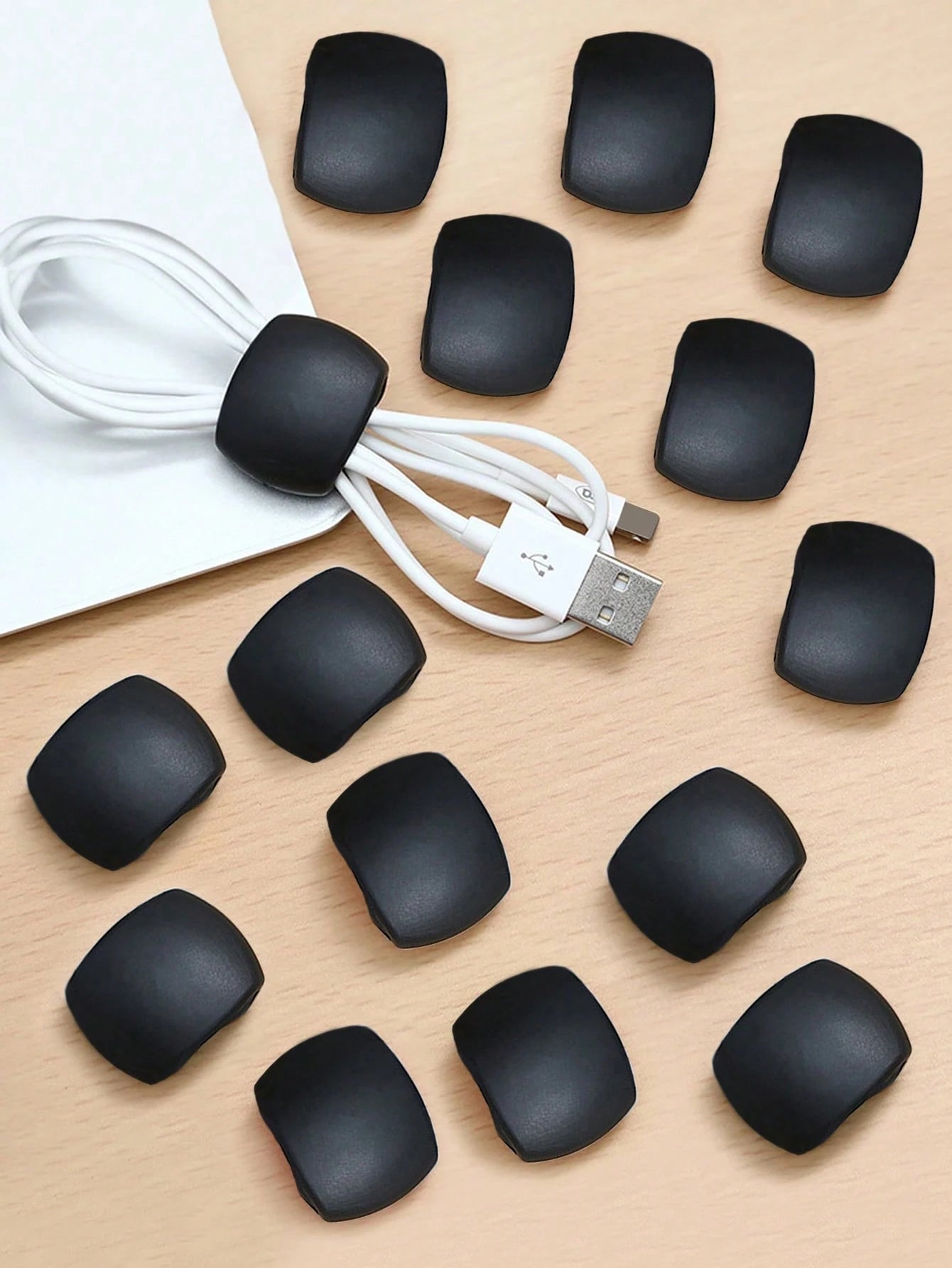 Black Cable Organizer