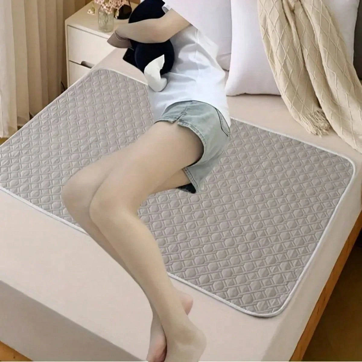 Anti slip Leak Proof Bed Mat For Adults or Babes.