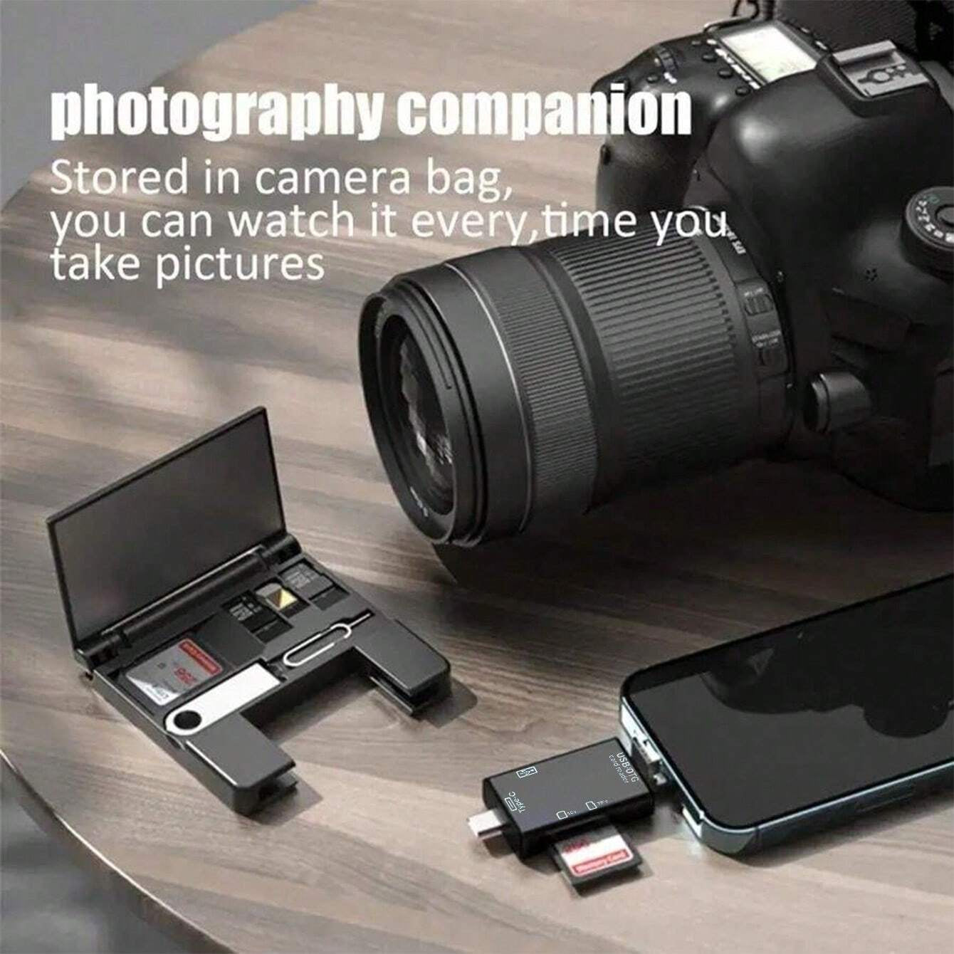 Multifunctional OTG Card Reader 7 In 1 Micro SD